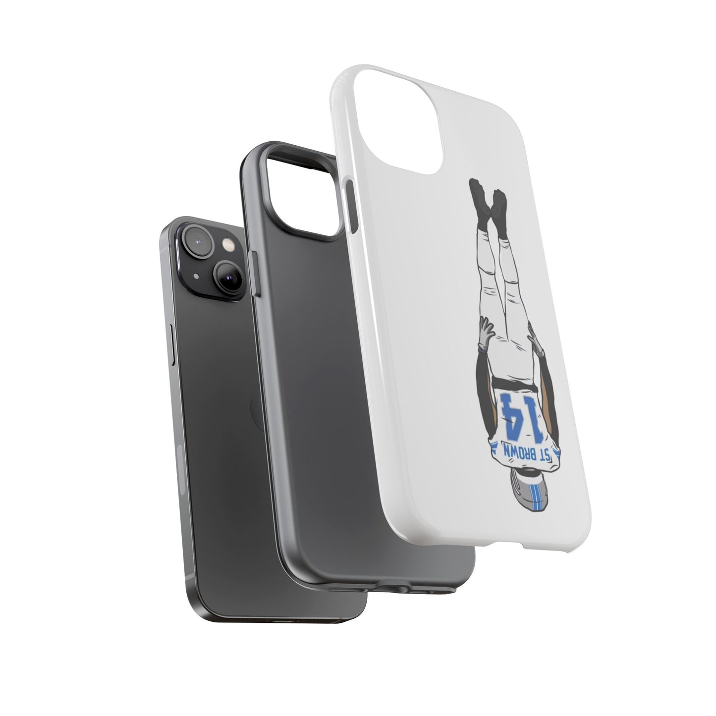 iPhone Football Fan Tough Case with St. Brown Design