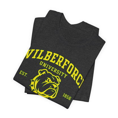 Wilberforce University Athletics T-Shirt — Bulldogs Logo College Tee Printify
