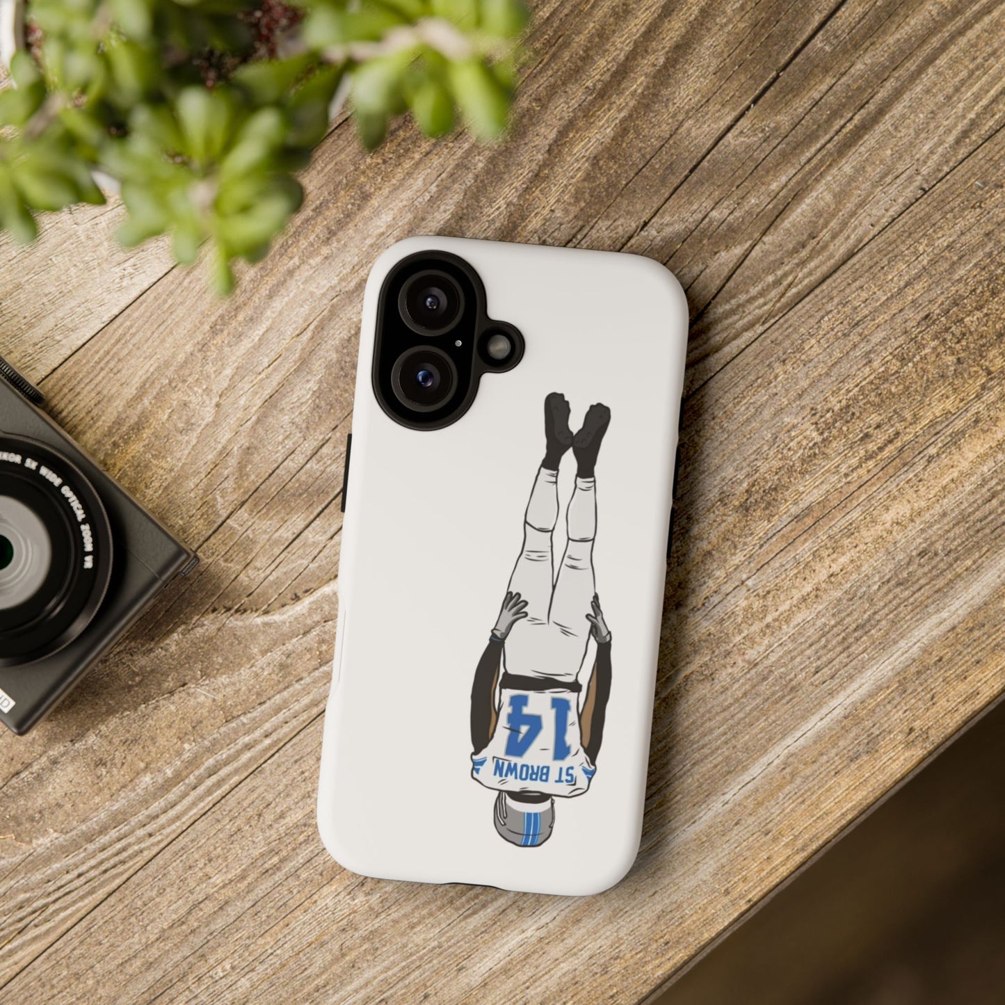 iPhone Football Fan Tough Case with St. Brown Design