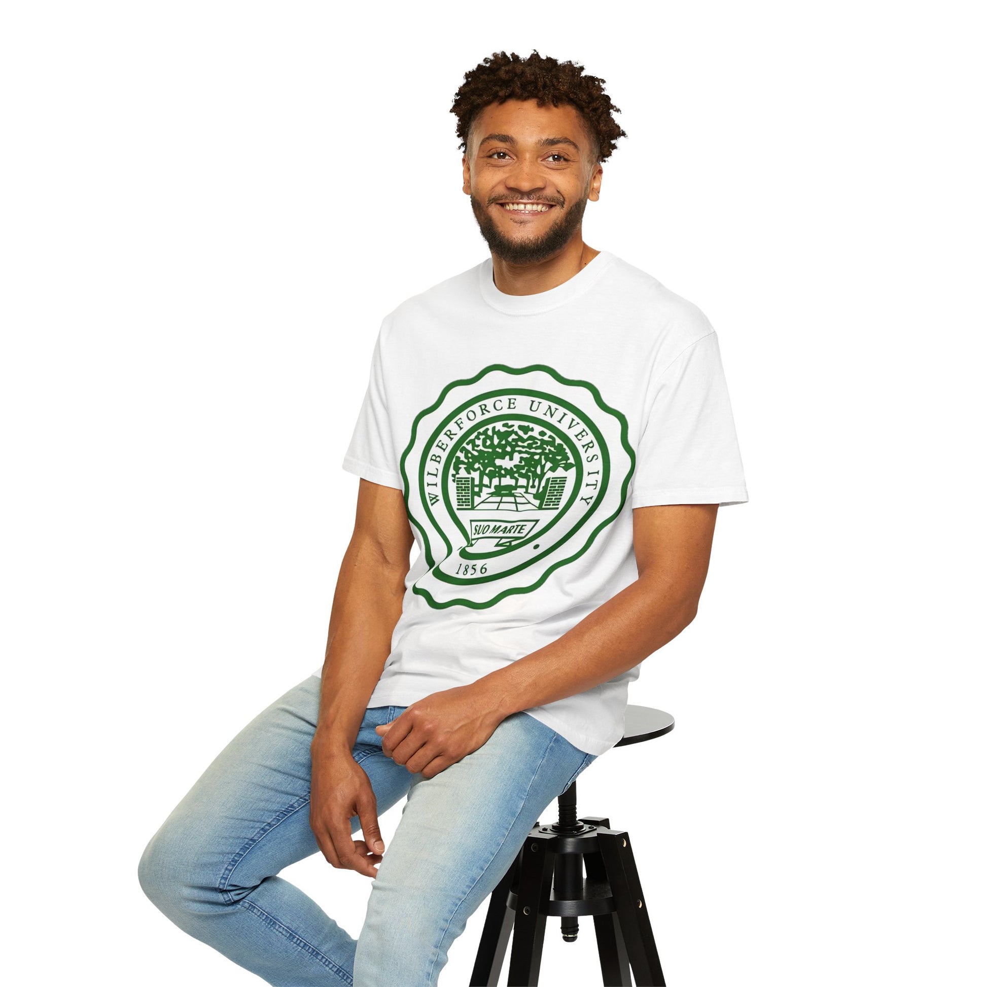 Wilberforce University Seal T‑Shirt — Classic Collegiate Crest Tee Printify