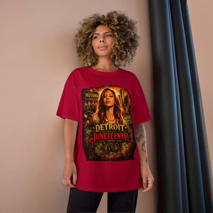 Detroit Juneteenth T-Shirt — Celebrating Motown Heritage