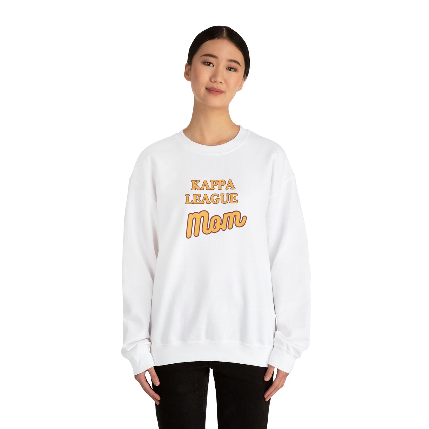 Kappa League Mom - Unisex Heavy Blend™ Crewneck Sweatshirt