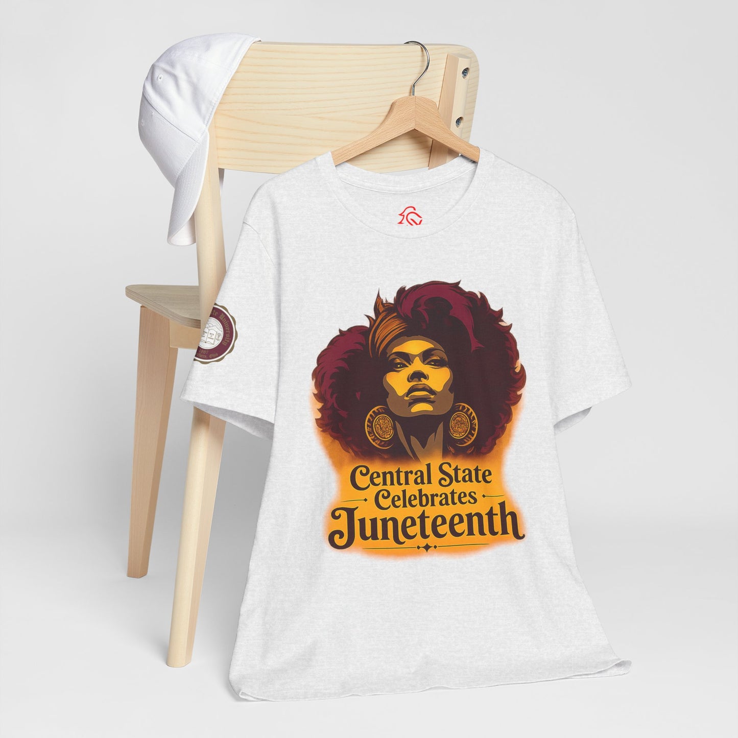 Juneteenth Celebration T-Shirt — "Central State Celebrates Juneteenth" Retro Afro Pride Tee