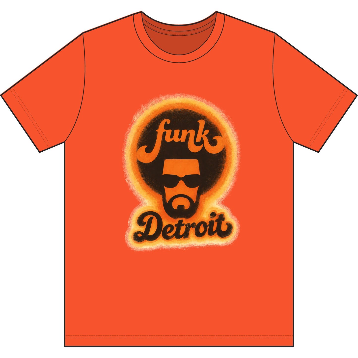 Detroit Funk Retro Tee Printify