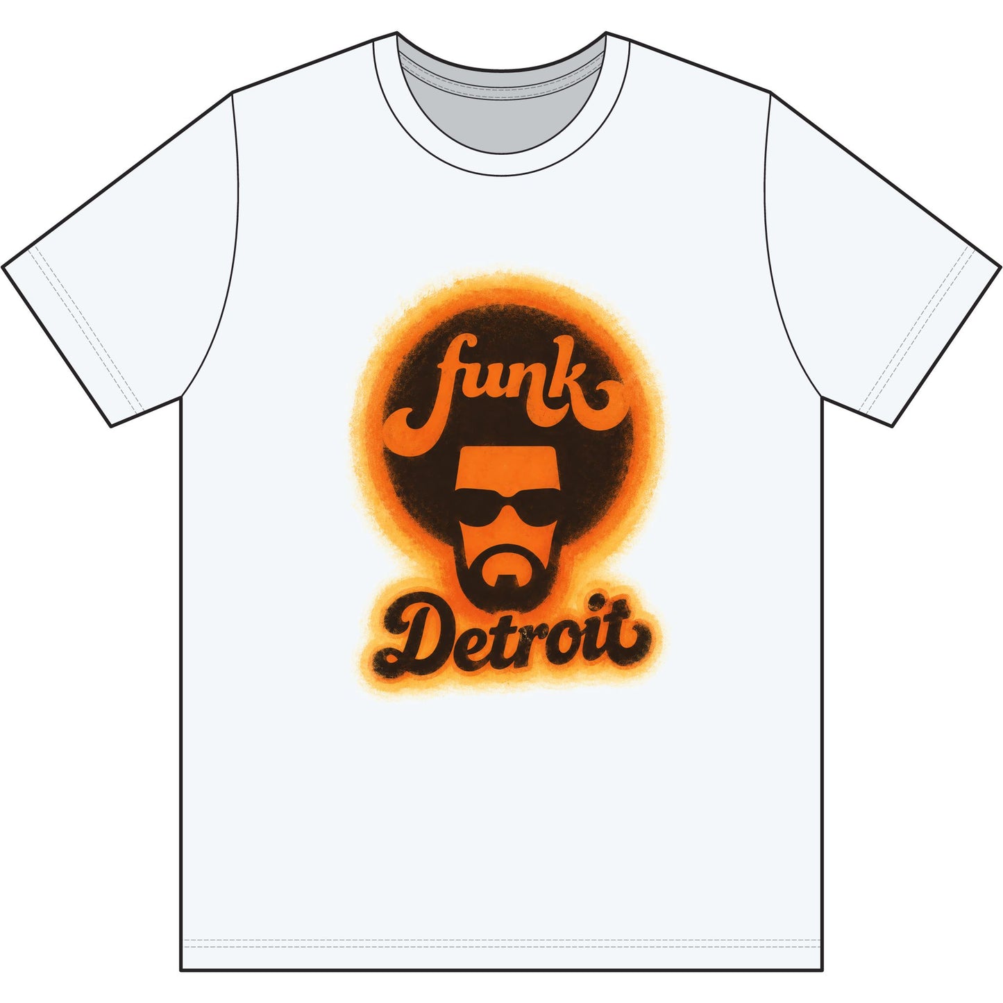 Detroit Funk Retro Tee Printify