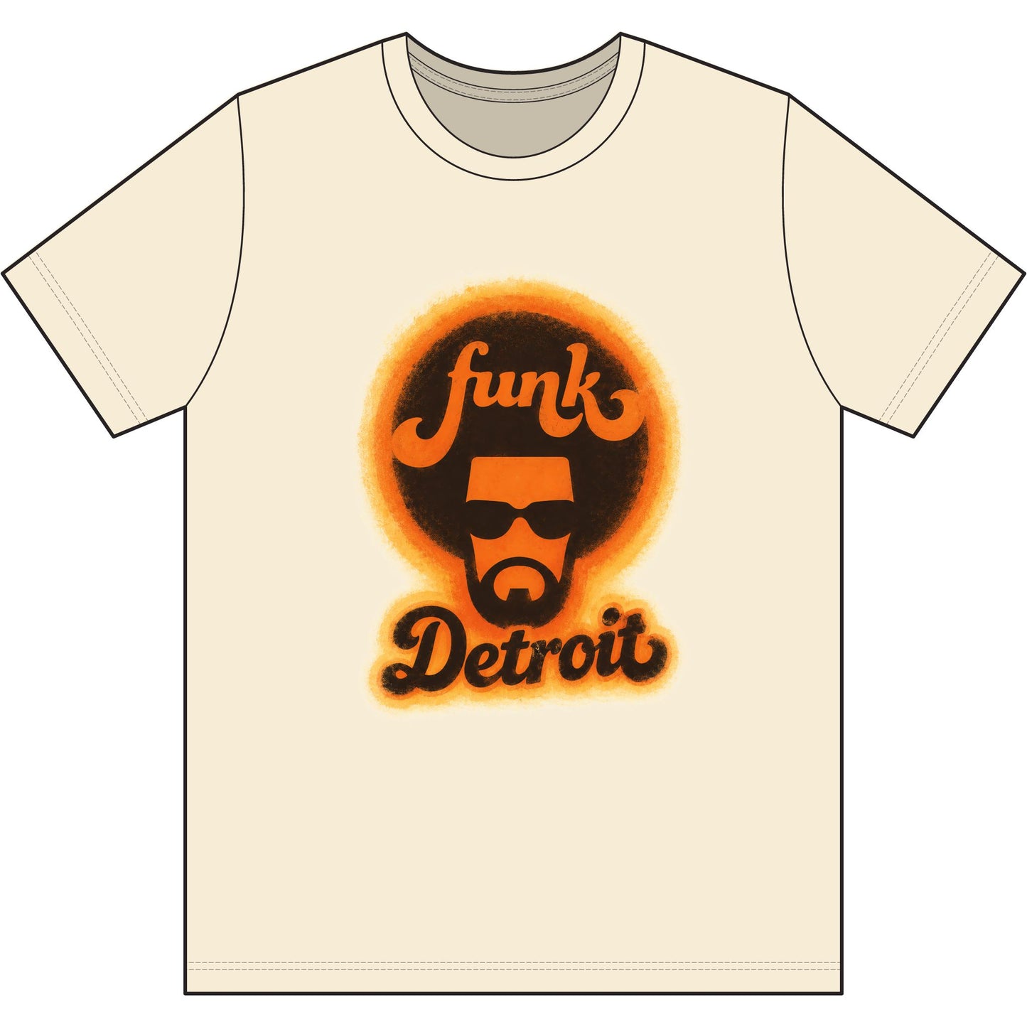 Detroit Funk Retro Tee Printify