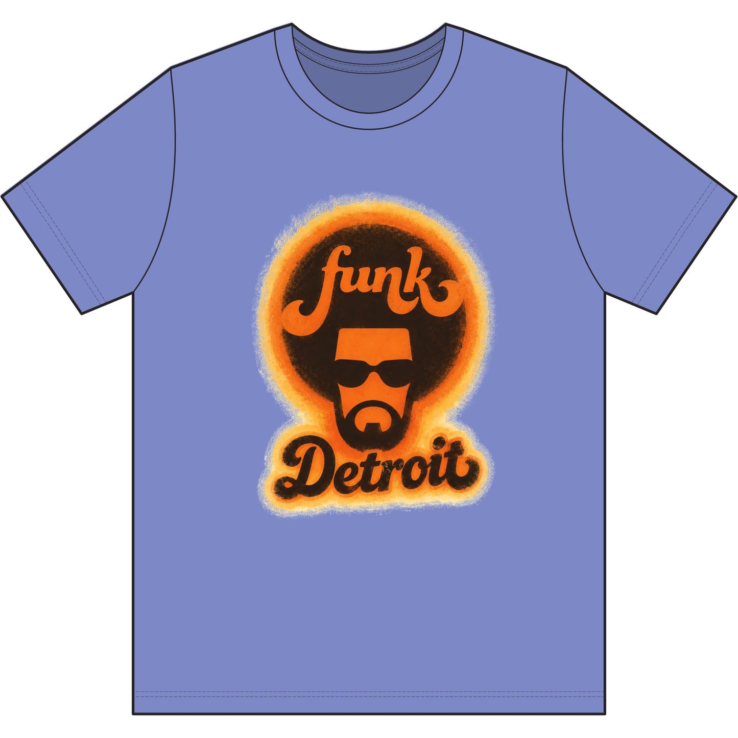 Detroit Funk Retro Tee Printify