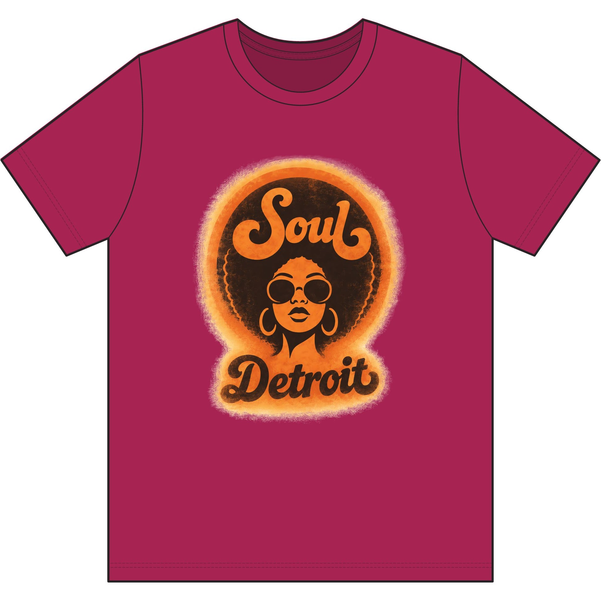 Detroit Soul Retro Tee Printify