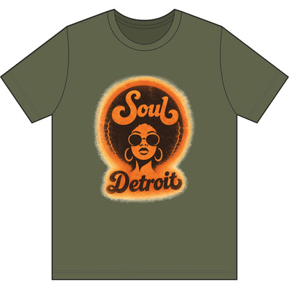 Detroit Soul Retro Tee Printify