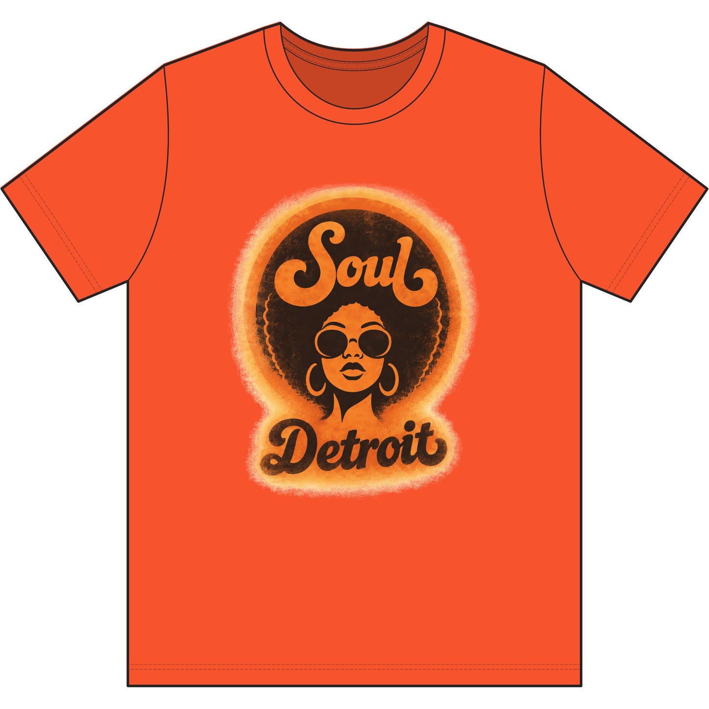 Detroit Soul Retro Tee Printify