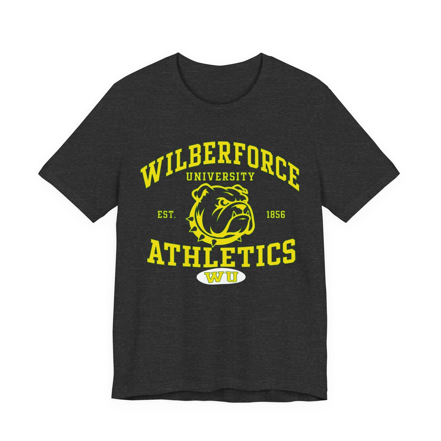 Wilberforce University Athletics T-Shirt — Bulldogs Logo College Tee Printify