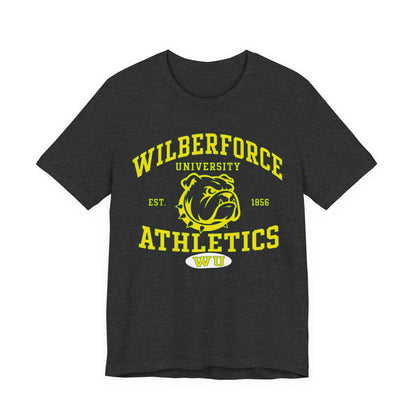 Wilberforce University Athletics T-Shirt — Bulldogs Logo College Tee Printify