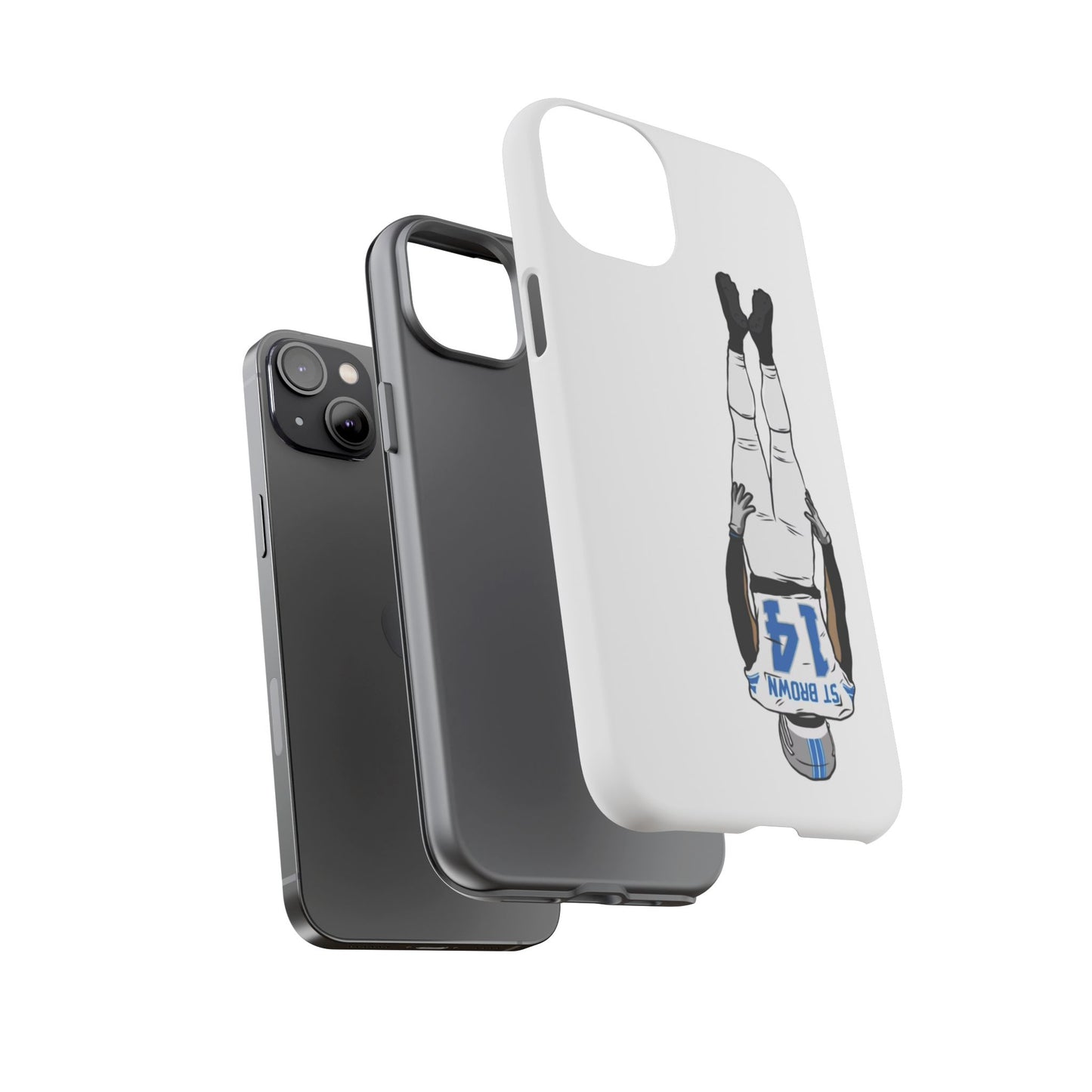 iPhone Football Fan Tough Case with St. Brown Design