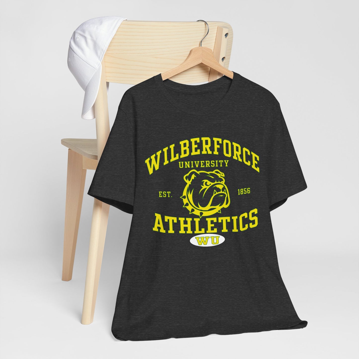 Wilberforce University Athletics T-Shirt — Bulldogs Logo College Tee Printify