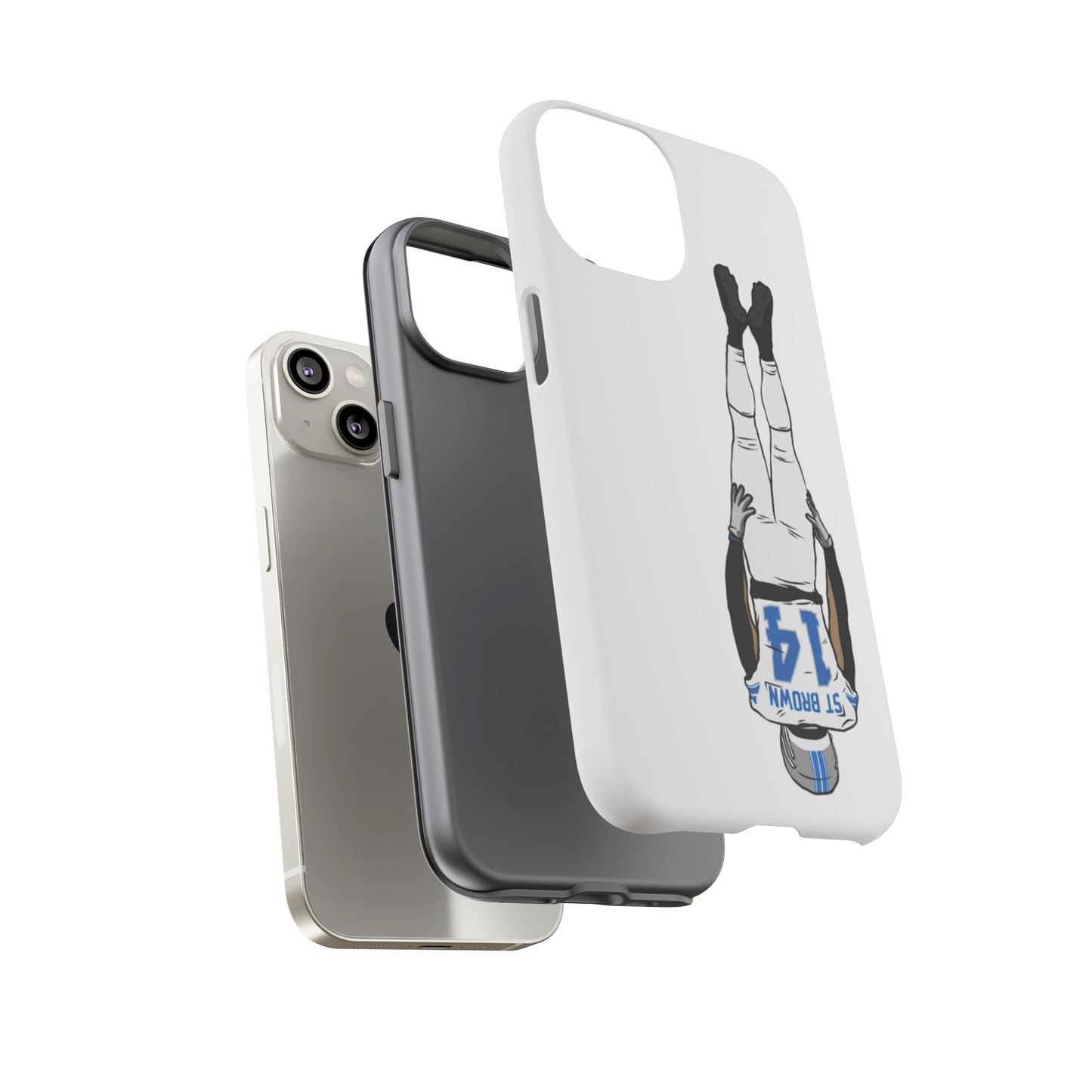 iPhone Football Fan Tough Case with St. Brown Design