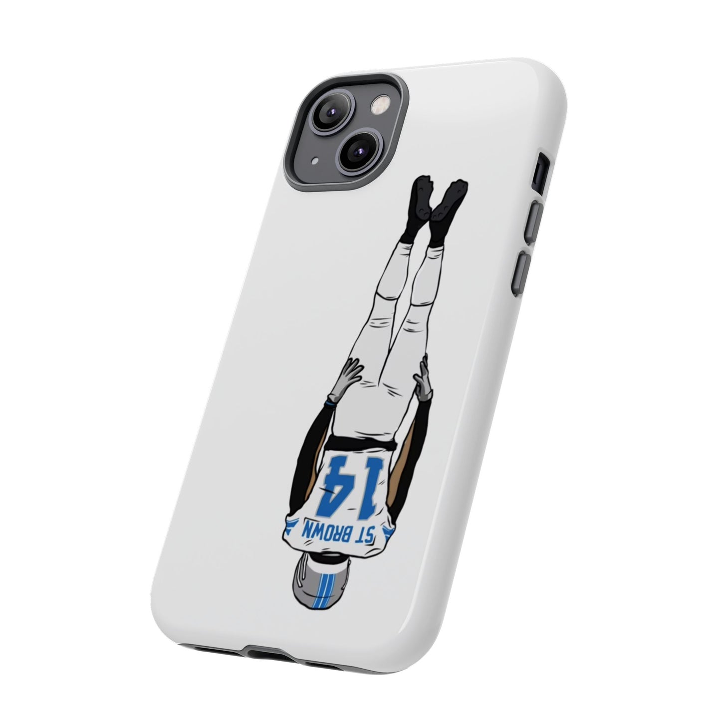 iPhone Football Fan Tough Case with St. Brown Design