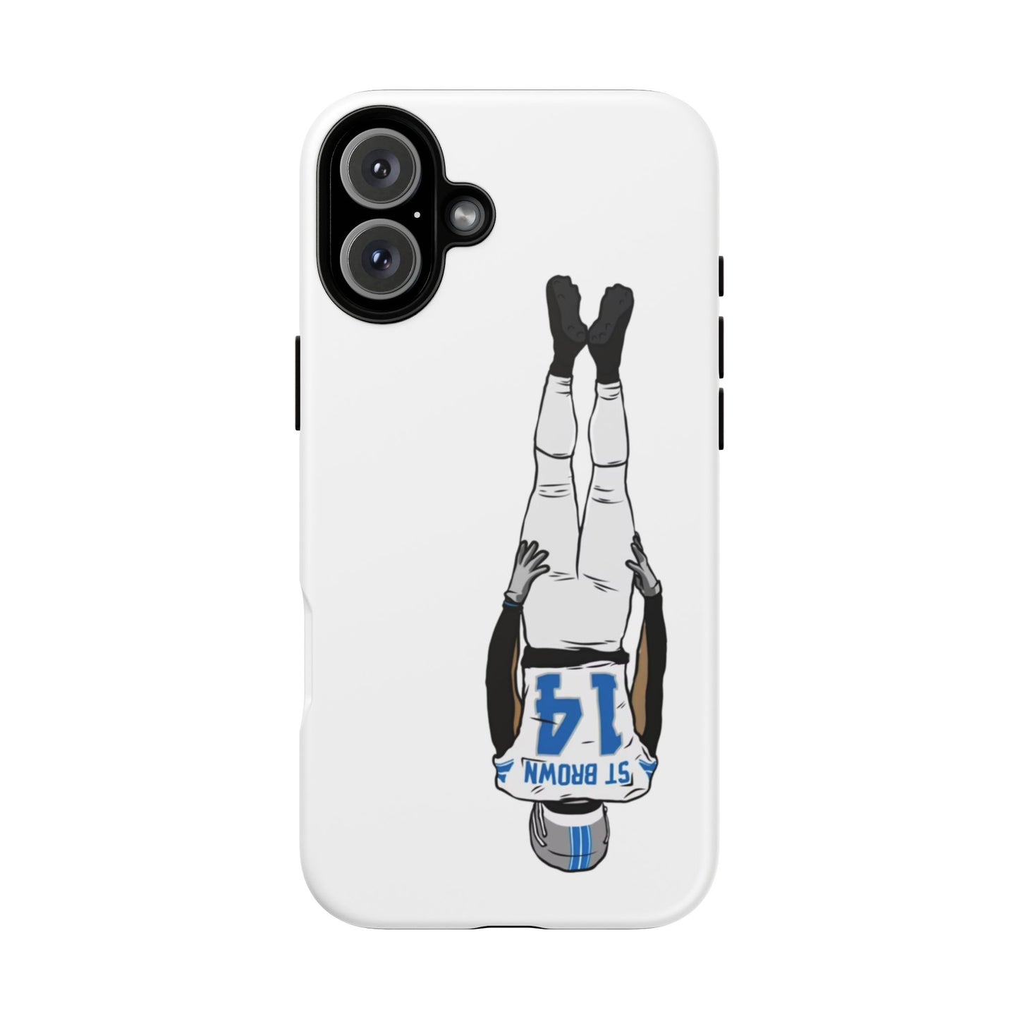 iPhone Football Fan Tough Case with St. Brown Design