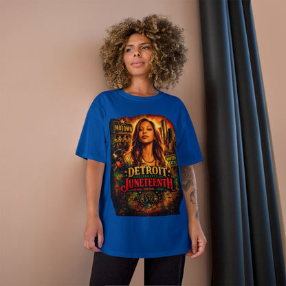 Detroit Juneteenth T-Shirt — Celebrating Motown Heritage
