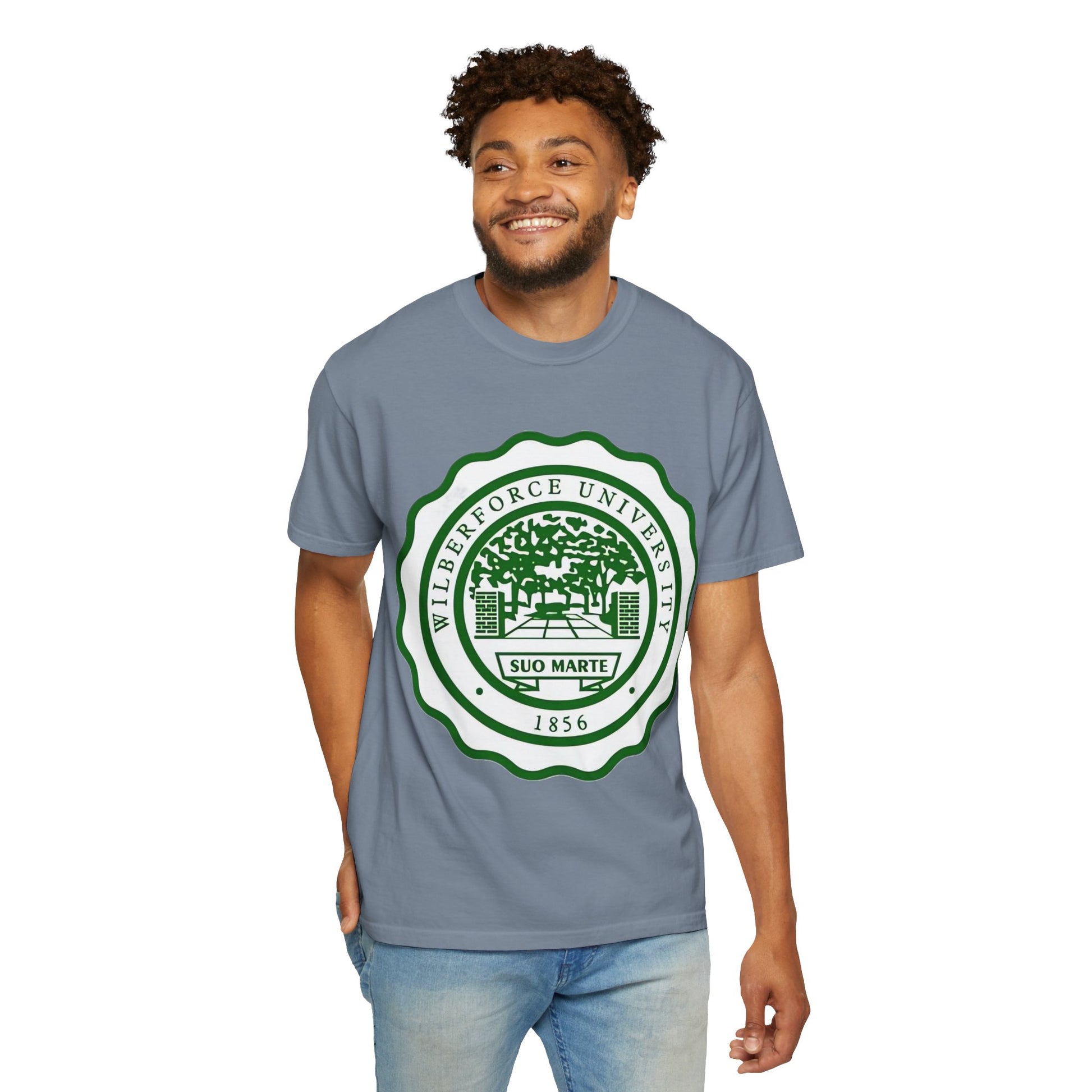 Wilberforce University Seal T‑Shirt — Classic Collegiate Crest Tee Printify