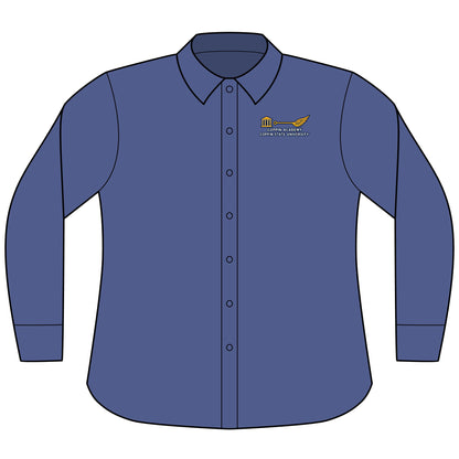 Oxford Shirt — Classic Women's SuperPro Tailored Button-Down Printify