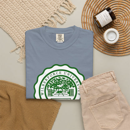 Wilberforce University Seal T‑Shirt — Classic Collegiate Crest Tee Printify