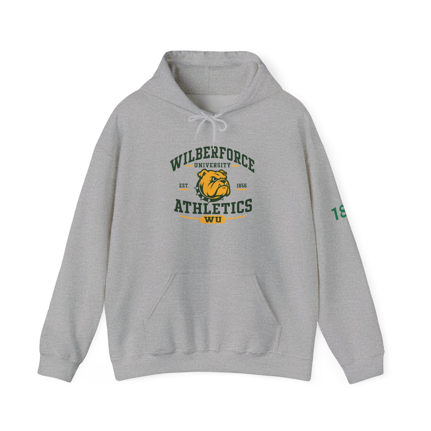 Wilberforce University Athletics Hoodie – Vintage Mascot College Sports Sweatshirt Printify
