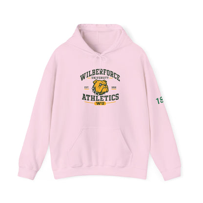 Wilberforce University Athletics Hoodie – Vintage Mascot College Sports Sweatshirt Printify