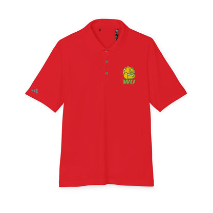 WU Bulldog Logo Polo Shirt — Embroidered College Team Performance Polo Printify