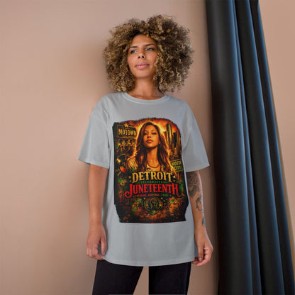 Detroit Juneteenth T-Shirt — Celebrating Motown Heritage