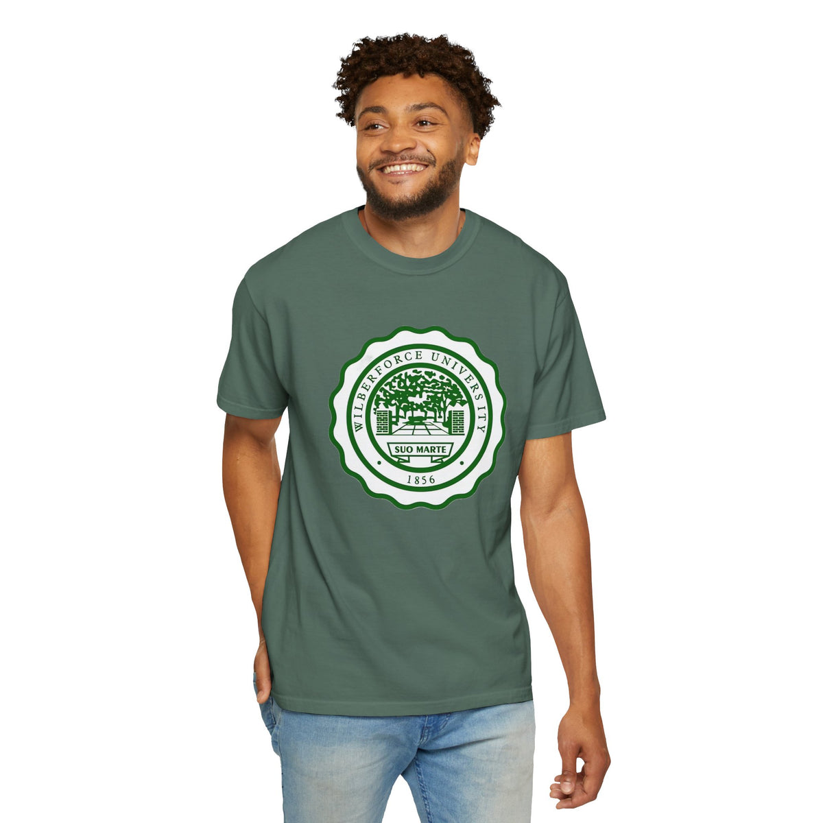 Wilberforce University Seal T‑Shirt — Classic Collegiate Crest Tee Printify