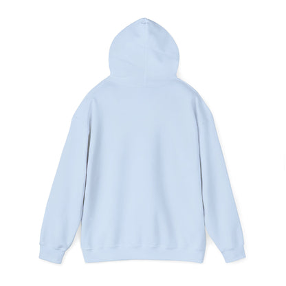 Coleman Jaguars Mascot Hoodie — Retro Blue Crest School Spirit Sweatshirt Printify