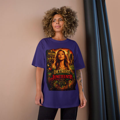 Detroit Juneteenth T-Shirt — Celebrating Motown Heritage