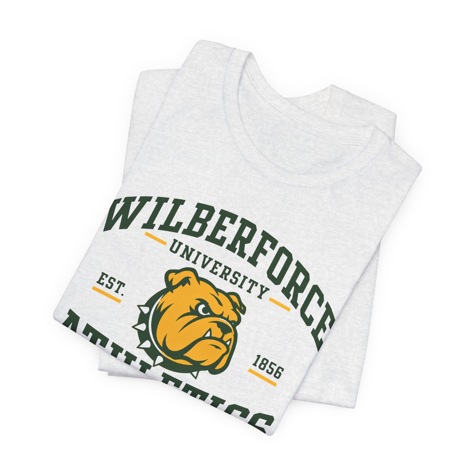 Wilberforce University Athletics T-Shirt — Bulldogs Logo College Tee Printify