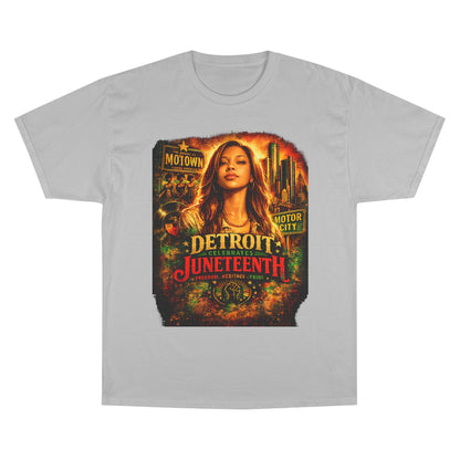 Detroit Juneteenth T-Shirt — Celebrating Motown Heritage