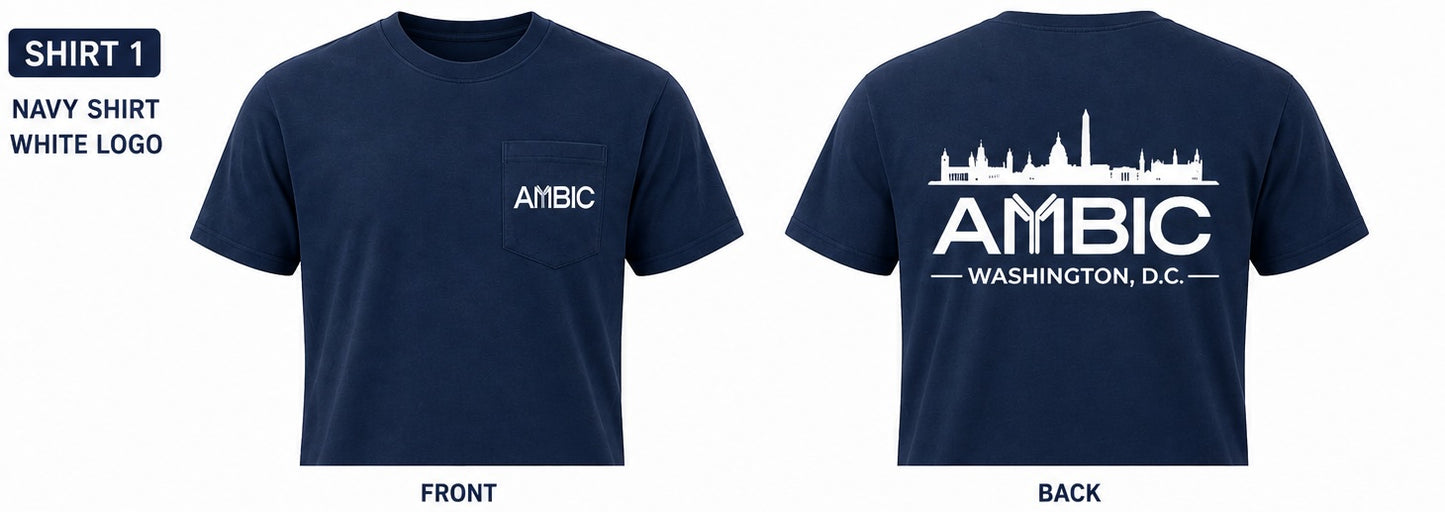 AMBIC Polo shirt & Tumbler Package