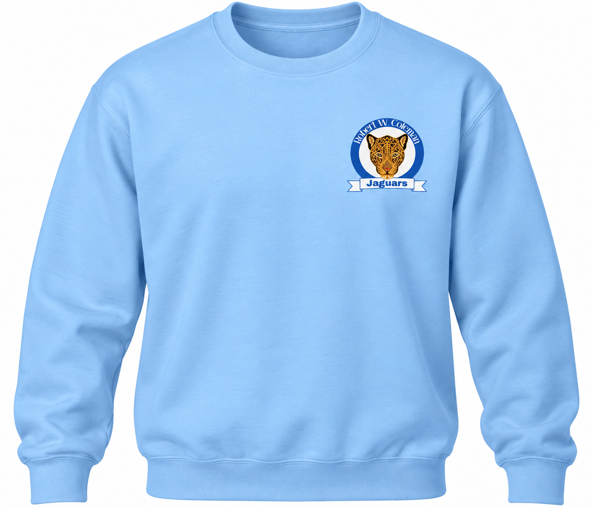 Robert W. Coleman Student Logo Crewneck Sweatshirt LaserCraft Design Studios