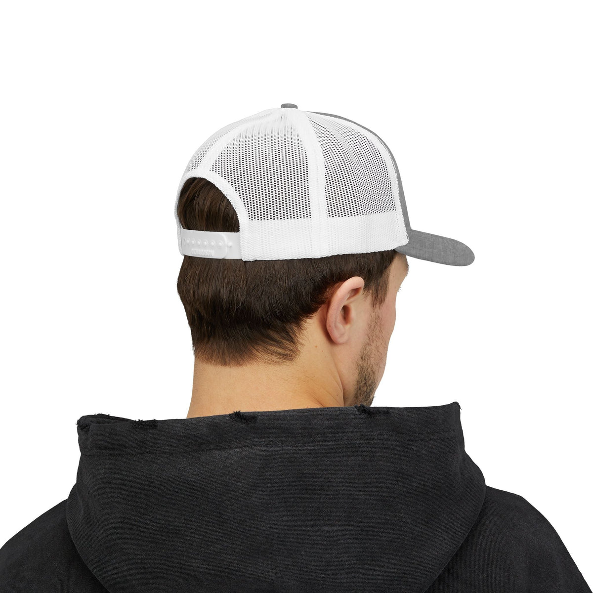 Copy of DEM Logo Snapback Trucker Cap — Red Mesh Baseball Hat - Lasercraft Design