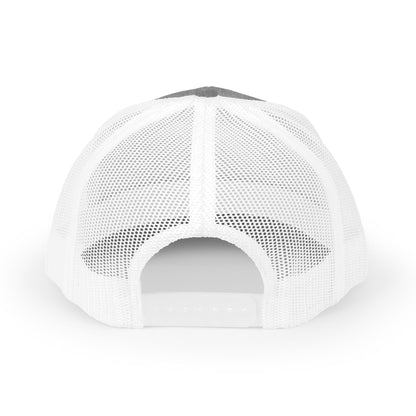 Copy of DEM Logo Snapback Trucker Cap — Red Mesh Baseball Hat - Lasercraft Design