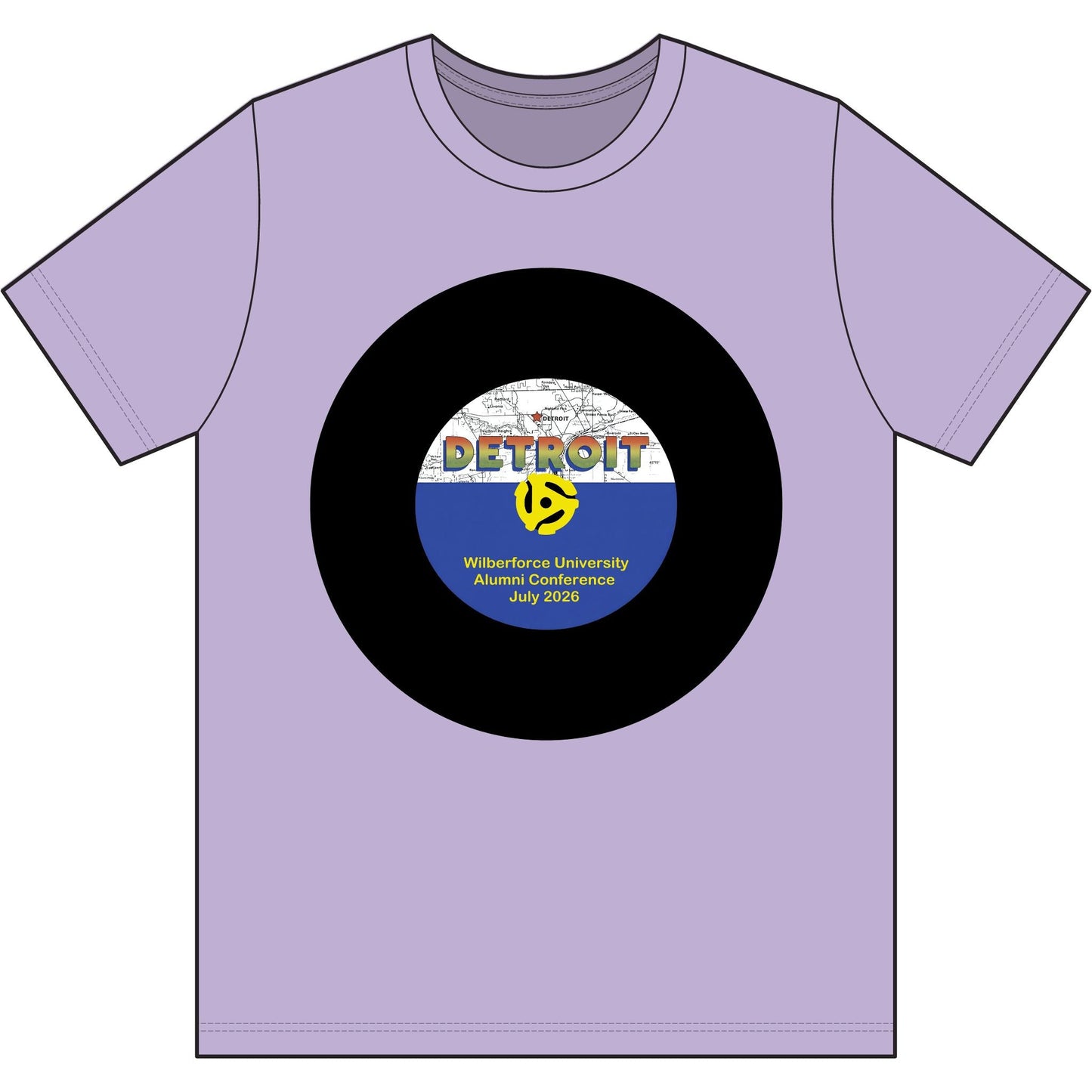 Copy of Detroit Funk Retro Tee - Lasercraft Design