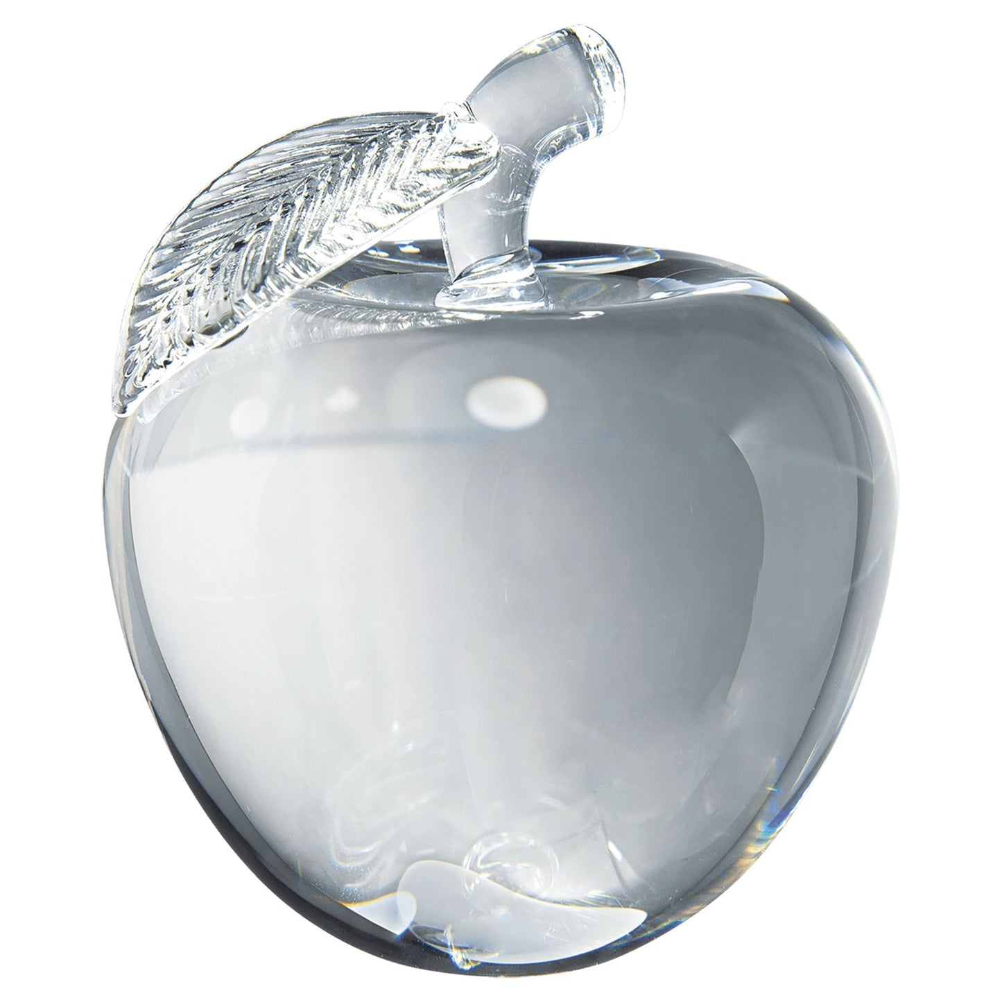 Crystal Apple with Flat Face - Lasercraft Design