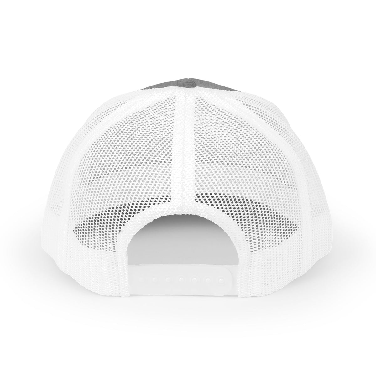 DEM Logo Snapback Trucker Cap — Red Mesh Baseball Hat - Lasercraft Design