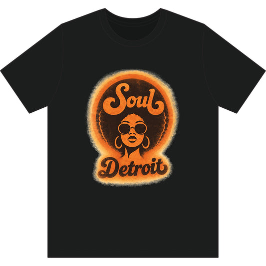Detroit Soul Retro Tee - Lasercraft Design