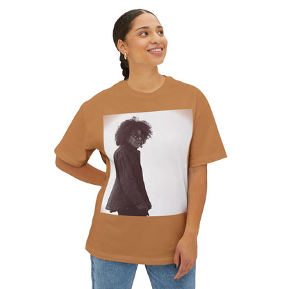 Jay - Z Roots Picnic 2026 Bella and Canvas Photo Tee - Oversized Photo Print Tee — Vintage Black & White Portrait Boxy T‑Shirt - Lasercraft Design