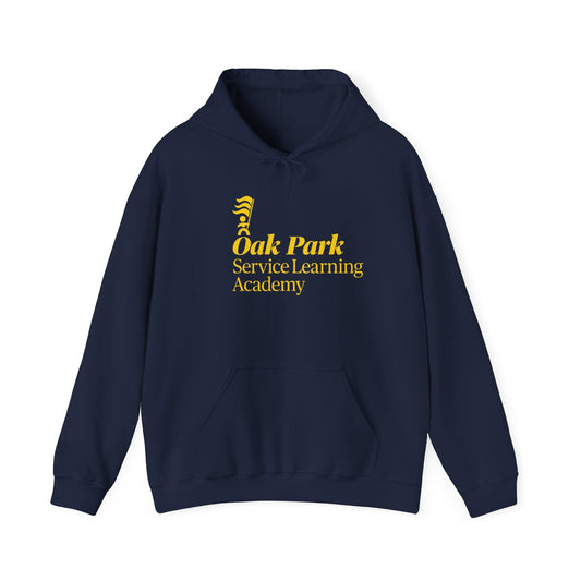 Oak Park Service Learning Academy Hoodie - Comfortable Unisex Sweatshirt for School Events - Lasercraft Design