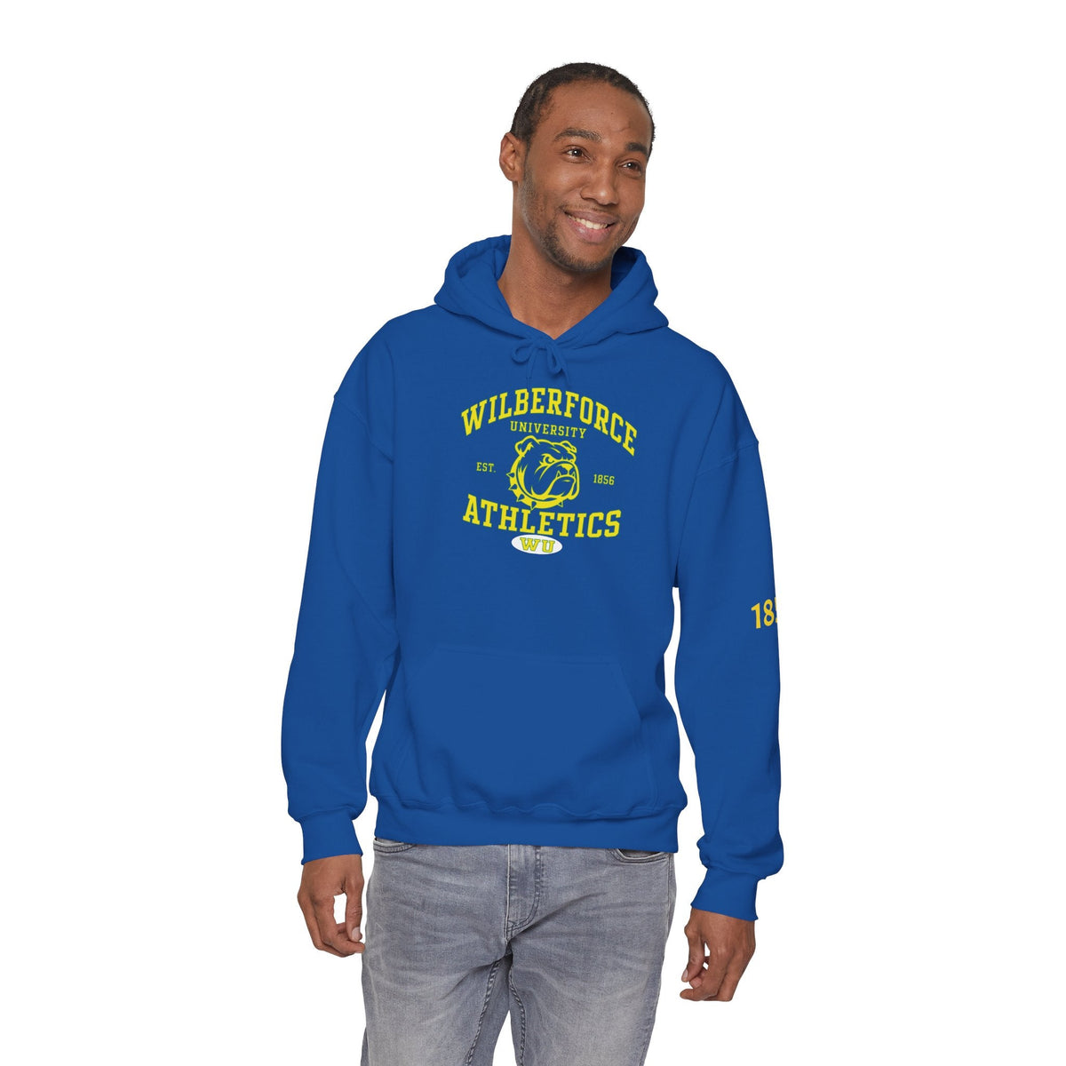 Wilberforce University Athletics Hoodie – Vintage Mascot College Sports Sweatshirt - Lasercraft Design