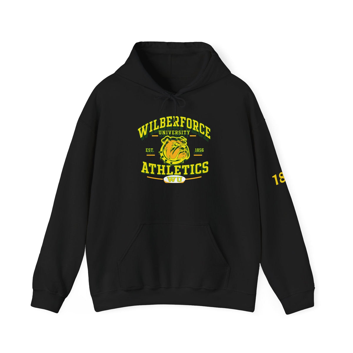 Wilberforce University Athletics Hoodie – Vintage Mascot College Sports Sweatshirt - Lasercraft Design