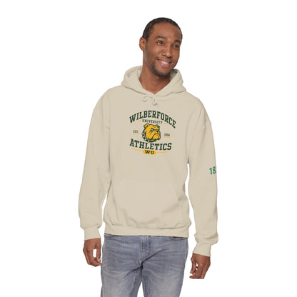 Wilberforce University Athletics Hoodie – Vintage Mascot College Sports Sweatshirt - Lasercraft Design