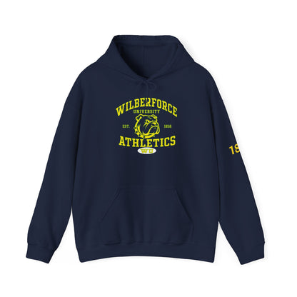 Wilberforce University Athletics Hoodie – Vintage Mascot College Sports Sweatshirt - Lasercraft Design