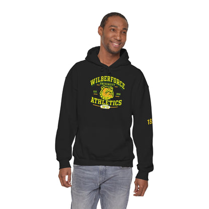 Wilberforce University Athletics Hoodie – Vintage Mascot College Sports Sweatshirt - Lasercraft Design