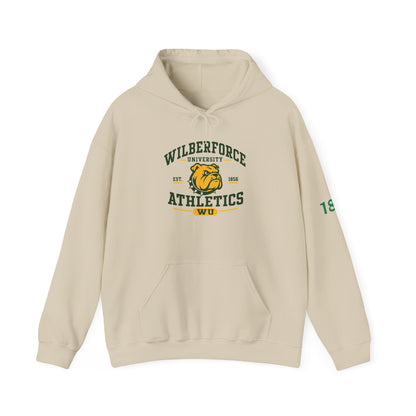 Wilberforce University Athletics Hoodie – Vintage Mascot College Sports Sweatshirt - Lasercraft Design